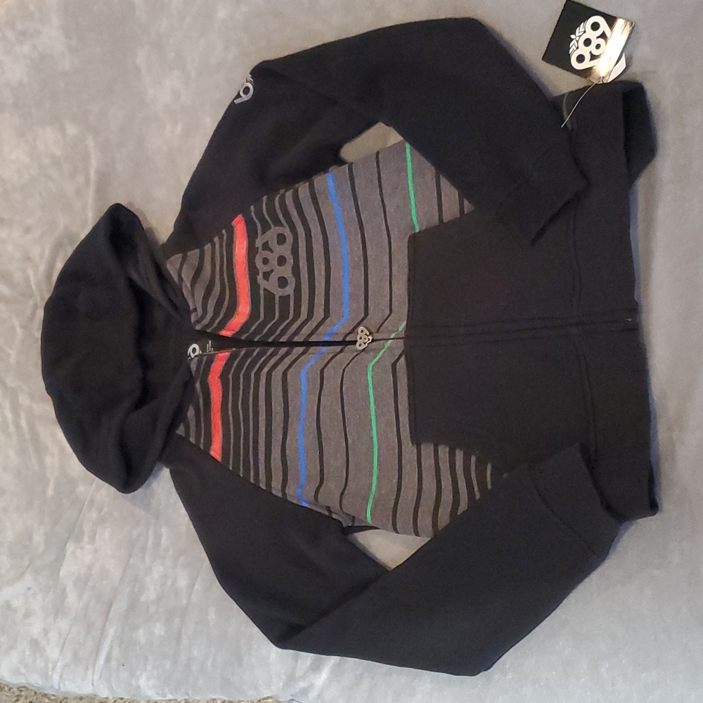 686 Boys Zip Up Hoodie